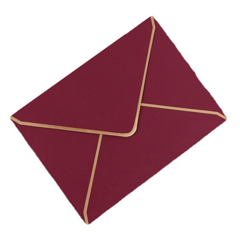 Envelopes 7 5 polegadas Envelopes cor sólida Envelopes dinheiro Escrita escritório Suprimentos estacionários para
