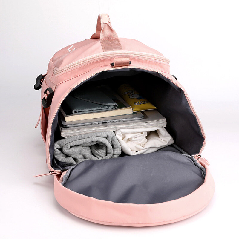 여성용 옥스포드 숄더백, 대용량 보관 가방, 여행 가방, 토트 캐리 온 백팩, 수하물 핸드백, 방수 더플