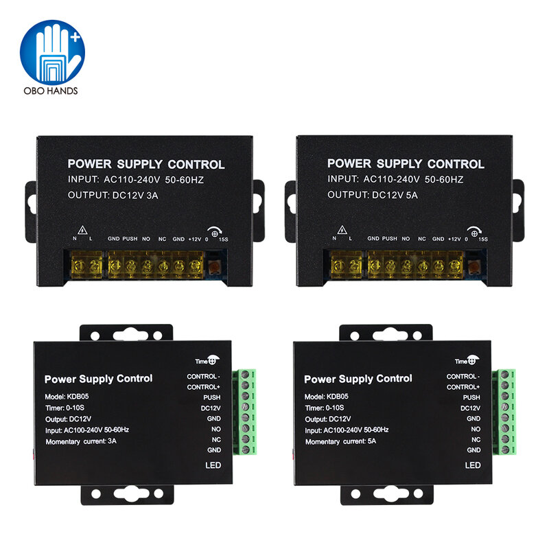 DC12V 5a 3a Ausgang 110-240V AC Zugangs kontrolle Netzteil Controller Schalter Adapter für Haustür schlösser Video Intercom System