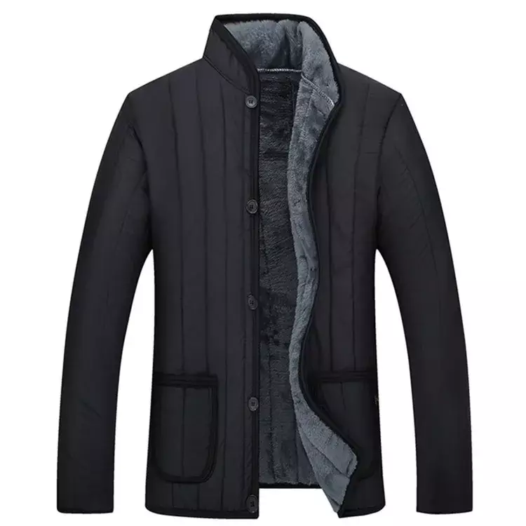 Veste décontractée en coton pour hommes, vêtements de marque épais, parkas chauds, mode d'hiver, nouveau, 2023