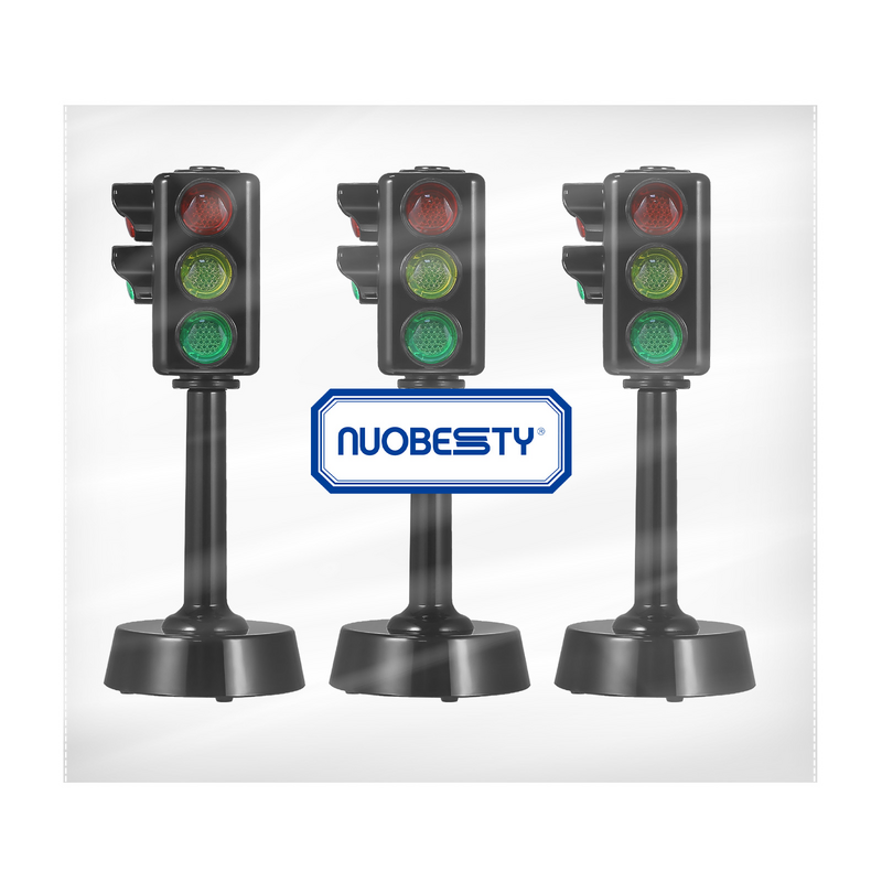 NUOBESTY  Traffic Light Model Toys Traffic Signals Lamp Toys Traffic Lights Toy Kids Early Education Playthings