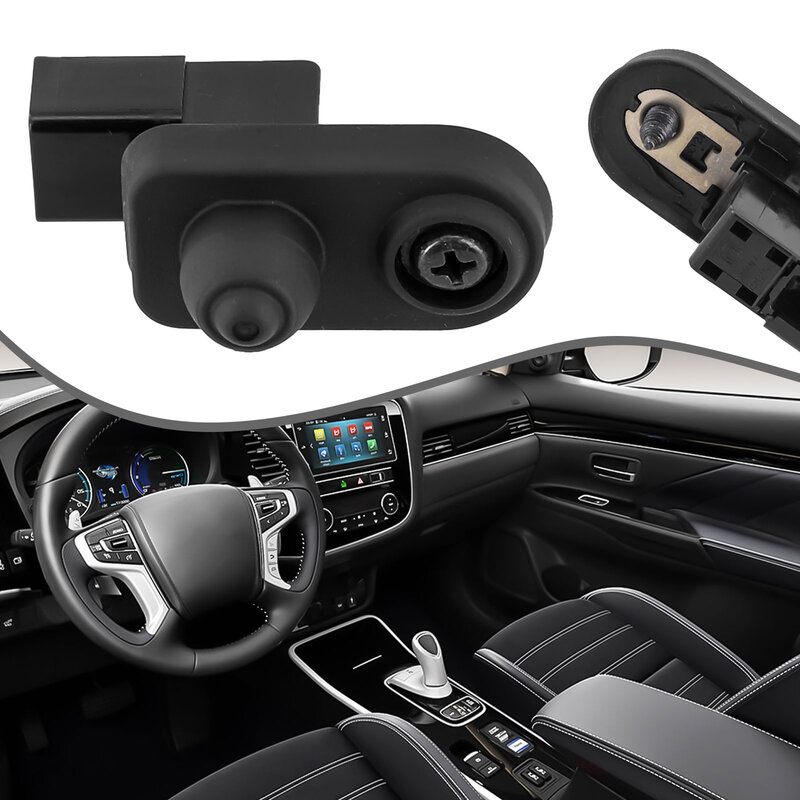 1pc Car Interior Door Lamp Sensor Black Plastic Induction Light Switch Fits For Mitsubishi Outlander Sport 2011-2020 #8608A220