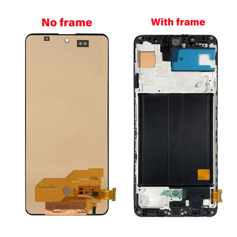 ЖК-дисплей 6,5 дюйма Super AMOLED для Samsung Galaxy A51 A515 A515F A515FD, сенсорный экран с дигитайзером в сборе, замена, протестировано