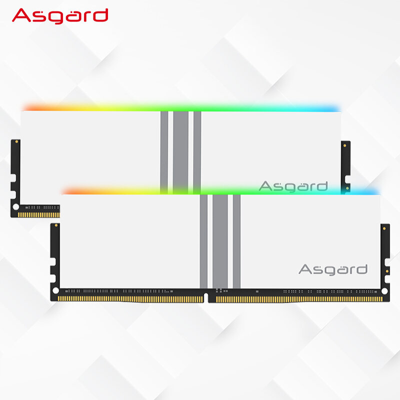 Asgard V5 DDR4 RGB RAM 8GBx2 16GB 32GB 16GBx2 3200MHz 3600MHz Dual Channel Ánh Sáng Tuyệt Đẹp Nhớ ddr4 RGB Ram Dành Cho Máy Tính Để Bàn