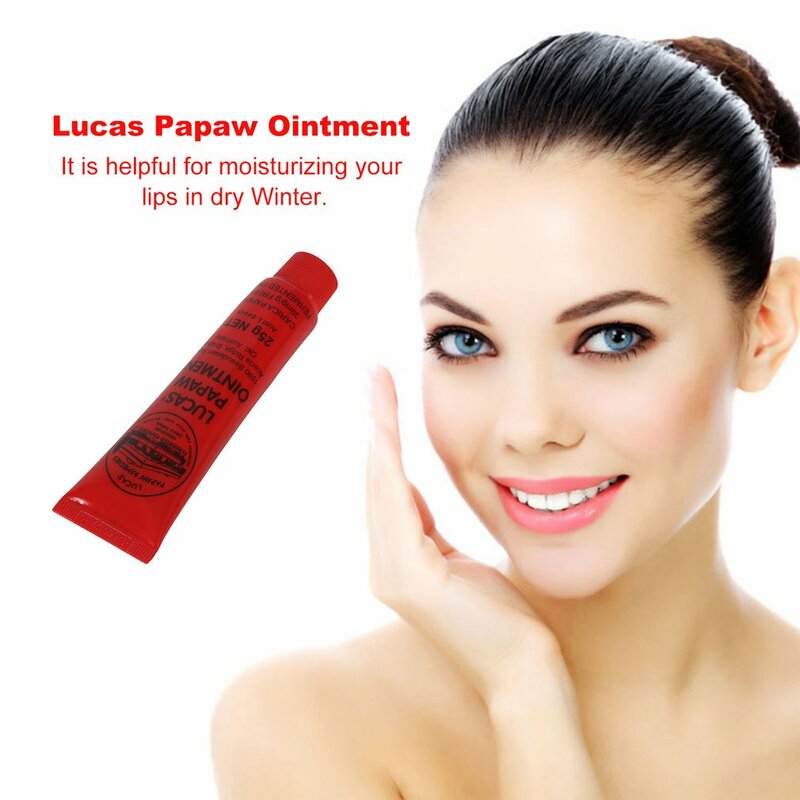 25G Lucas Papaw Ointment Multifunctional Lip Protector Hydrating ลิปบาล์มครีมผื่นผ้าอ้อม Papaya Skin Rash ครีม