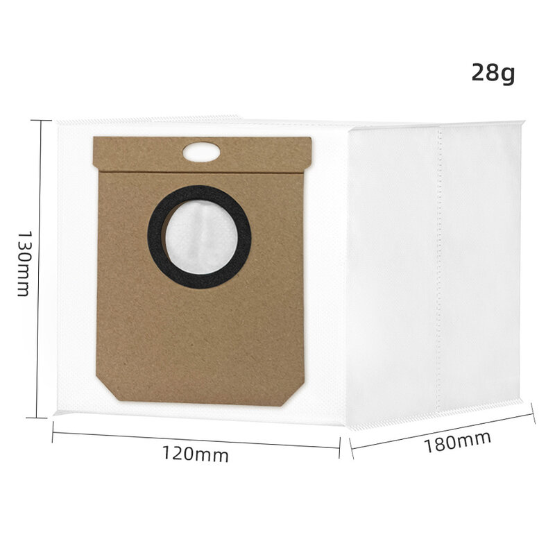 4/10pcs Dust Bags For Cecotec For Conga 2299 Ultra 2499 7490 8290 Vacuum Cleaner Replacement Parts Dust Bags Floor Cleaning