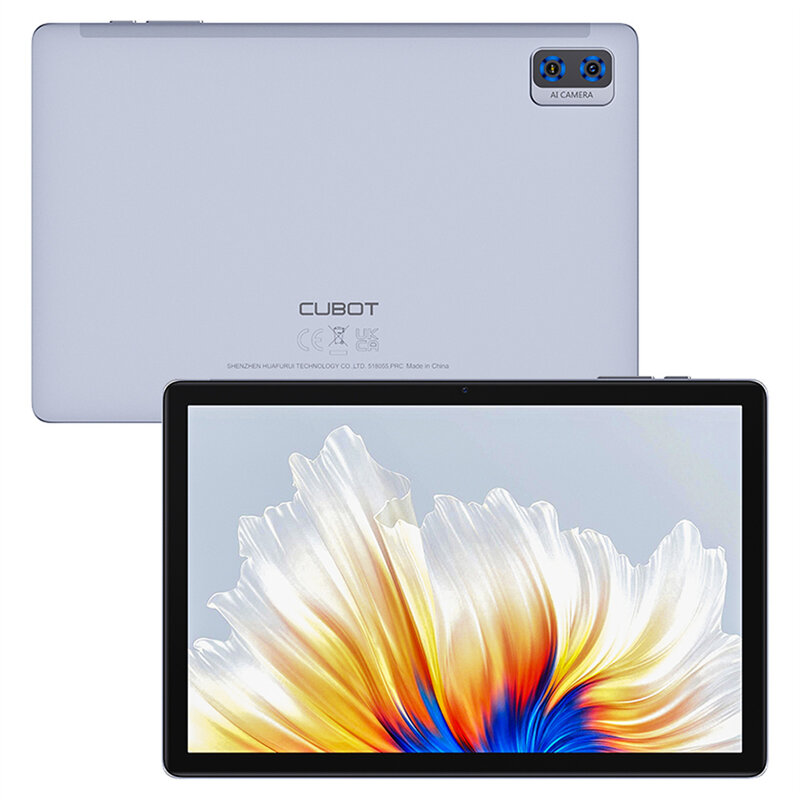 Cubot TAB 30 планшеты 10,1 дюймов 6580 мАч батарея Android 11 T618 Восьмиядерный 4G 128G мобильный телефон 13 МП камера Две sim-карты планшеты