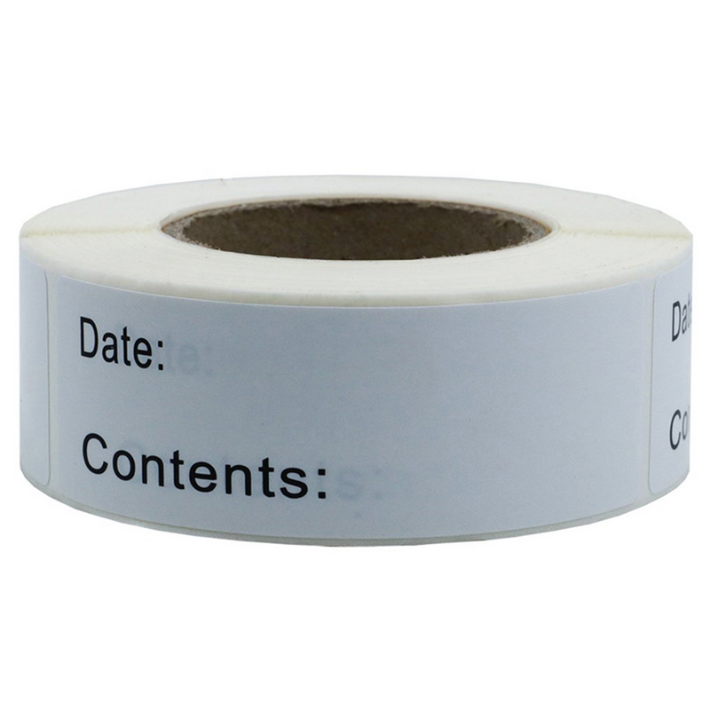 English Record Date Paste Sticker, Classificado, Auto-adesivo, Index Stickers Labels, DIY