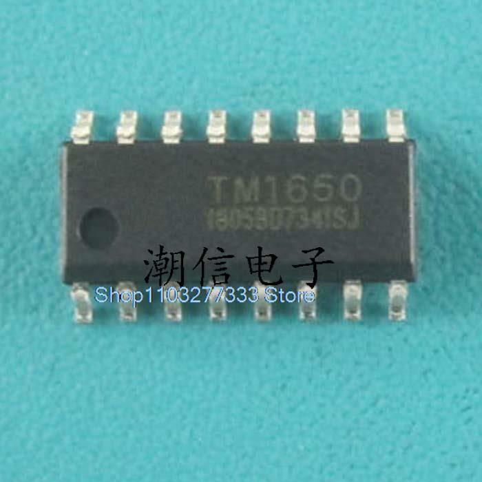 Tm1650 sop-16 ، 8x4 ، 10 قطعة/الوحدة