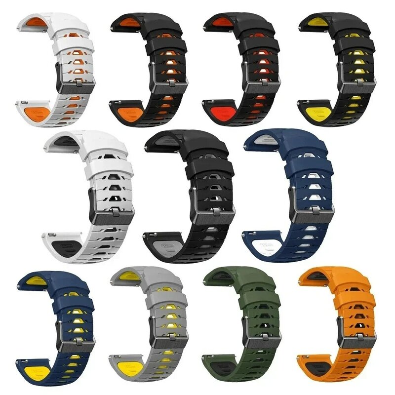 Bracelet de montre intelligente en silicone, bracelet de sport, bracelets de montre, C20 Pro, 22mm