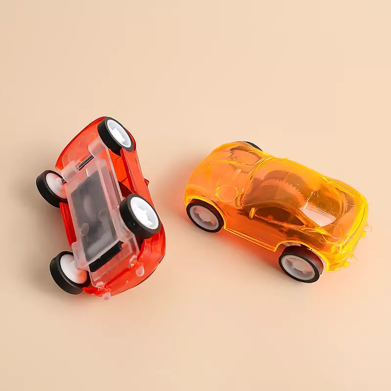 10/1Pcs Pull Back Racer Mini Car Toys Kids Birthday Party Favor Supplies Mini Car Gifts Plastic Vehicle Set Fast Racing Car Toys