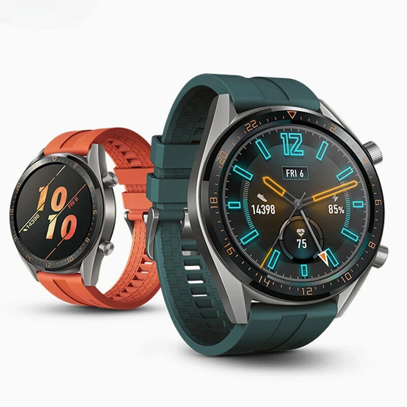 Huawei zegarek GT pasek do samsung galaxy zegarek 46mm aktywny 2 amazfit bip pasek 22mm zegarek zespół inteligentny watchband bransoletka S3