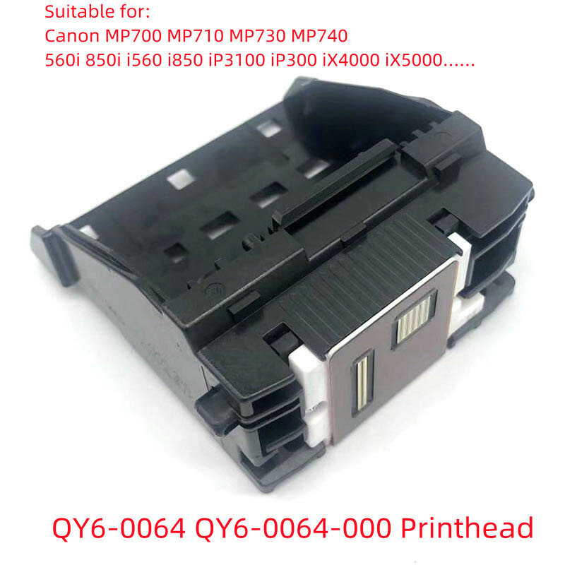 Oryginalny QY6-0064 głowica drukująca głowica drukarki dla Canon 560i 850i MP700 MP710 MP730 MP740 i560 i850 iP3100 iP300 iX4000 iX5000 dysza