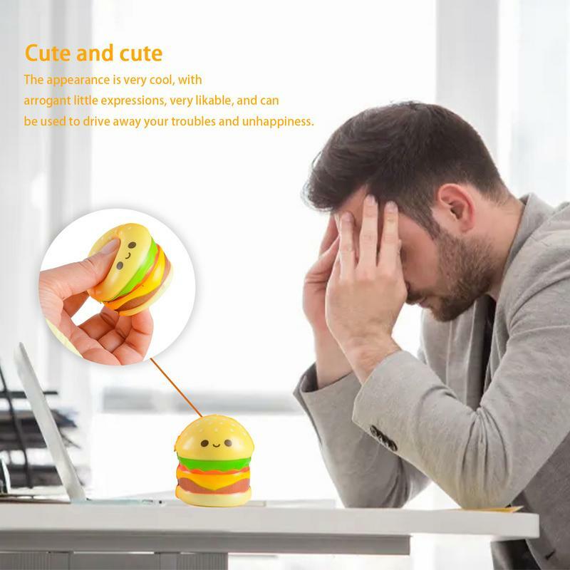 Food Squeeze  Cute Funny Fidgets Squeeze Toy Slow Rising Small Sensory Toy Kids Toy Christmas Birthday Gift for Kids Adults