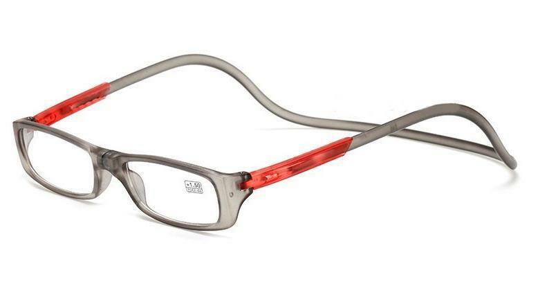 Óculos Presbiópicos para Homens Óculos de Proteção Presbiopia Espelho Homem de Pedra Acetato Transparente Olho Rotativo Forte Magnético, Atacado