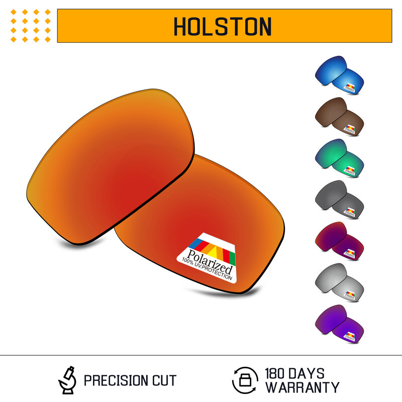 Wymienne soczewki polaryzacyjne Bwake do oprawek okularów przeciwsłonecznych Oakley Holston OO9334 - wiele opcji