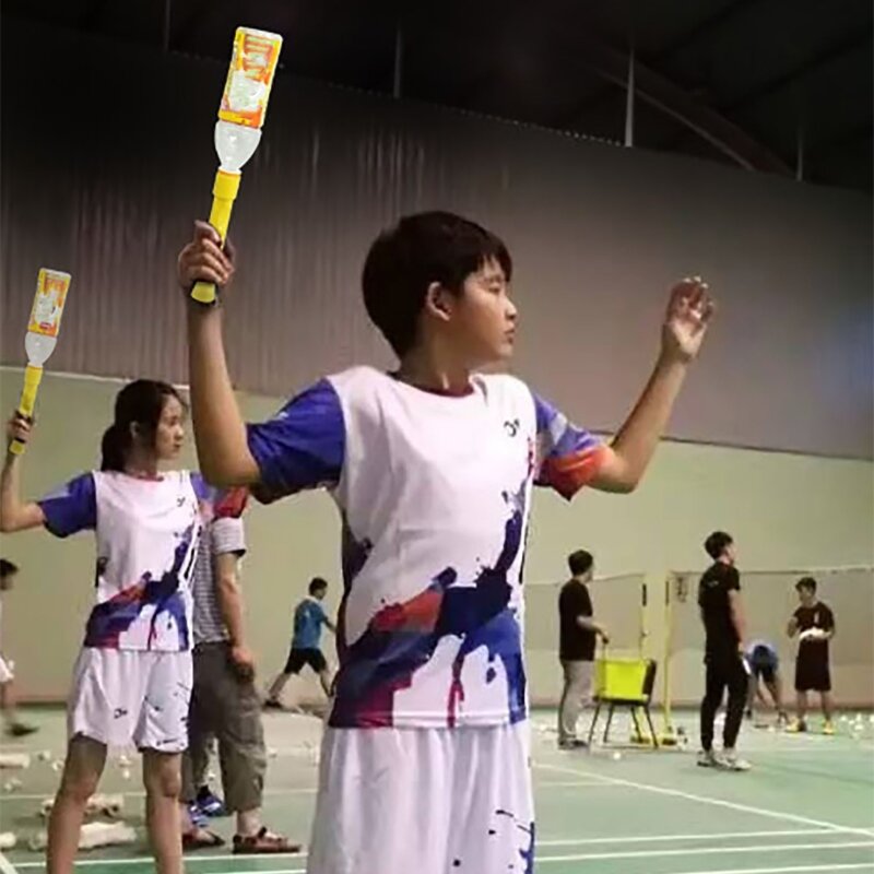 Swing bat exercício raquete badminton treinamento equipamento esportivo aderência raquete vara