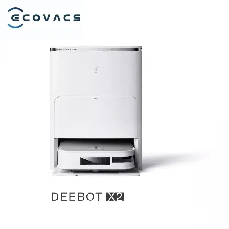 2024 ECOVACS DEEBOT X2 Omni X2 PRO PLUS Vacuum Cleaner Sweeping Robot Hot Water Washing Mop Cleaning and Drying Dust Integration