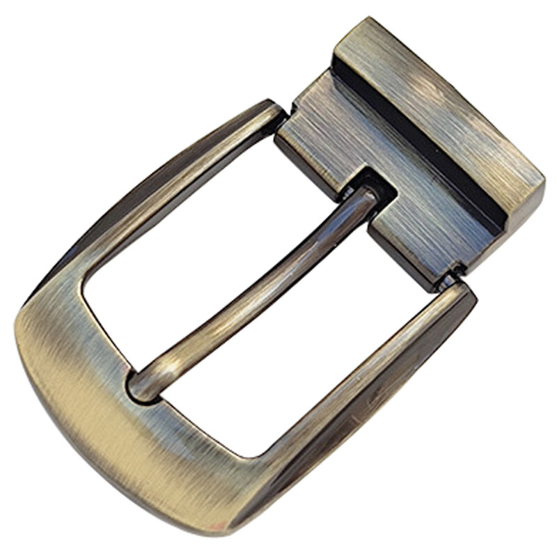 Cheapify Dropshipping Mannen Pin Gesp Voor 40Mm Breedte Riemen Clip Hoofd Brand Design Brons Legering Metalen Hebillas Para cinturón