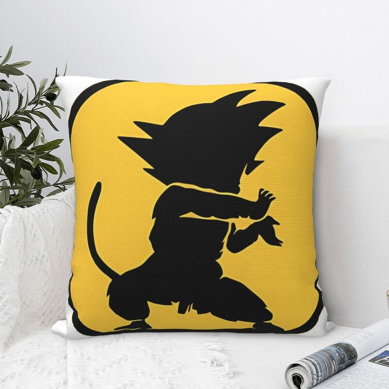 Квадратная подушка для дивана Goku Z, декоративная подушка