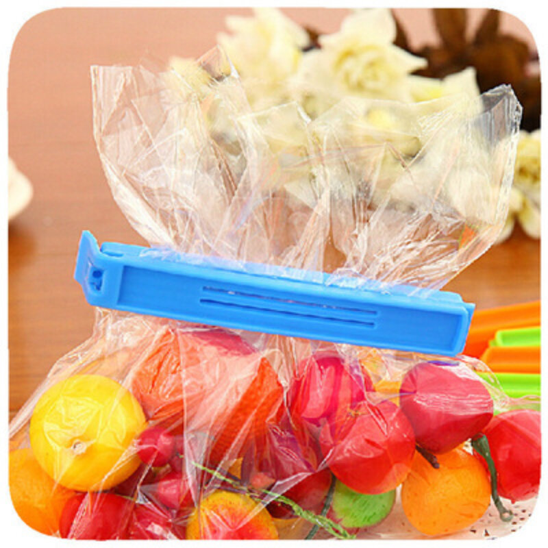 10Pcs/20Pcs Househould Food Snack Storage Seal Sealing Bag Clips Sealer Clamp Food Bag Clips Kitchen Tool Home Food Close Clip