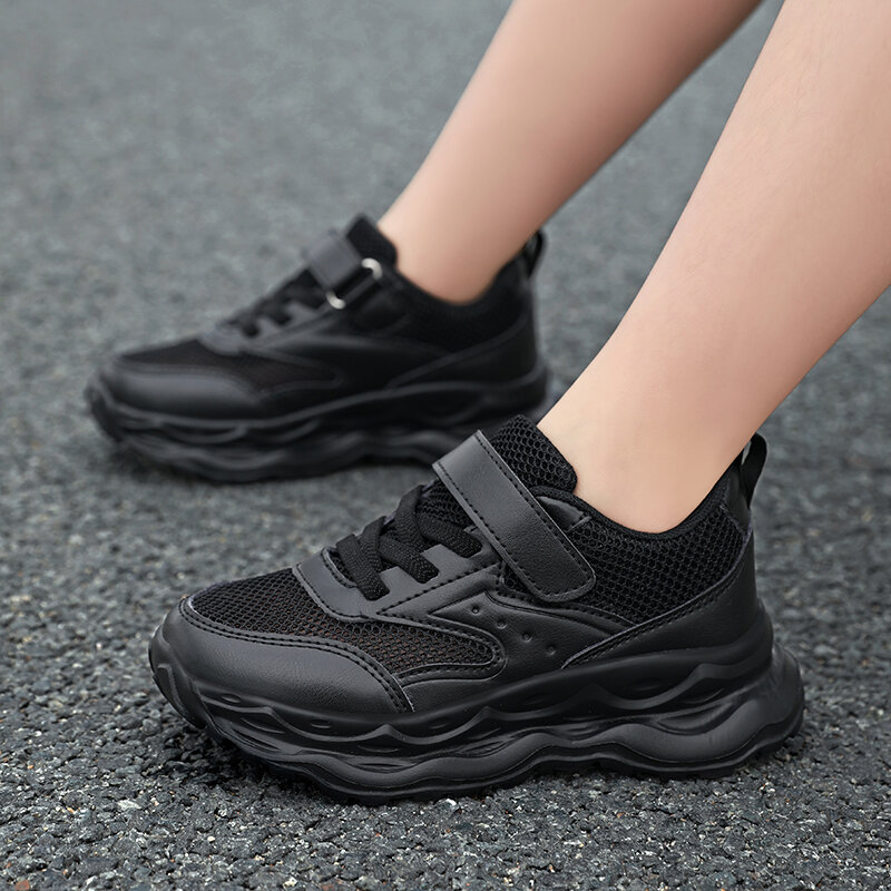 2024 nuove scarpe per bambini Sneaker per ragazze estate maglia traspirante per bambini Sneaker Casual da 4 a 12 anni scarpe sportive da Tennis per ragazza