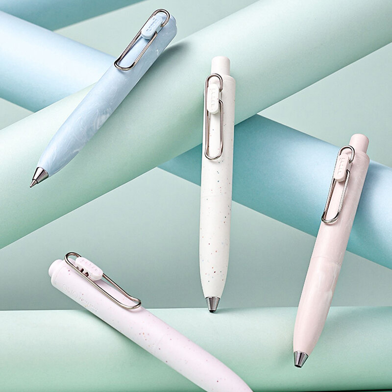 Uni-ball-Mini bolígrafo de Gel de bolsillo One P, 0,5mm, portátil, súper bonito, UMN-SP corporal, accesorios de oficina, papelería