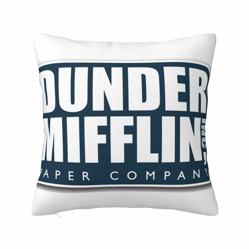 Dunder Mifflin London funda de almohada cuadrada para sofá