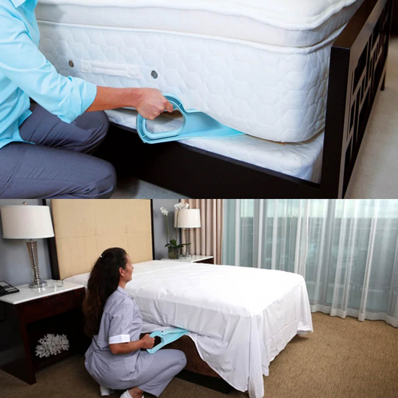 Elevador de colchón ergonómico, herramienta para aliviar el dolor de espalda, ayuda para mover la cama