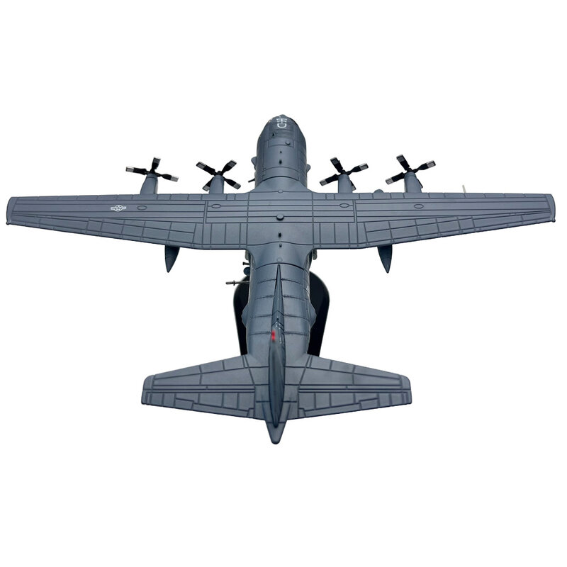 Scala 1/200 AC130 Air Gunship Heavy Ground Attack Aircraft Diecast Metal Airplane Model Child Collection Gift Toy
