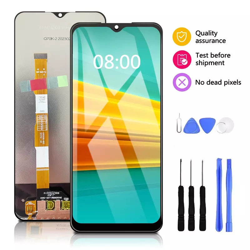 6.51"For Vivo Y20S Y20I Y11S Y12S Y12A Y15S Y15A  Y01 Y10 Y10 T1 LCD Display Touch Screen Digitizer Assembly Display Replacement