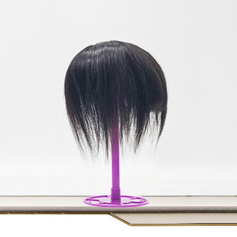 Wig Stands Folding Display Ajustable Wig Stands For Hat Plastic Hat Display Faux Hair Holders Portable Folding Wig Stable Tools