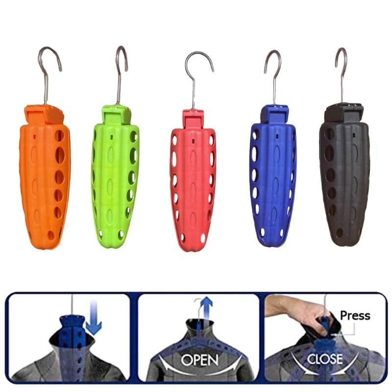 Foldable Wetsuit Hanger Stand Diving Suit Hanger for Diving and Surfing Gear