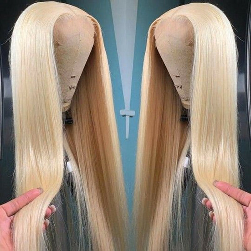 360 Full Lace Wig Human Hair Pre Plucked Straight 13x6 HD Lace Frontal Wig  613 Lace Frontal Wig Real Lace Front Human Hair Wigs