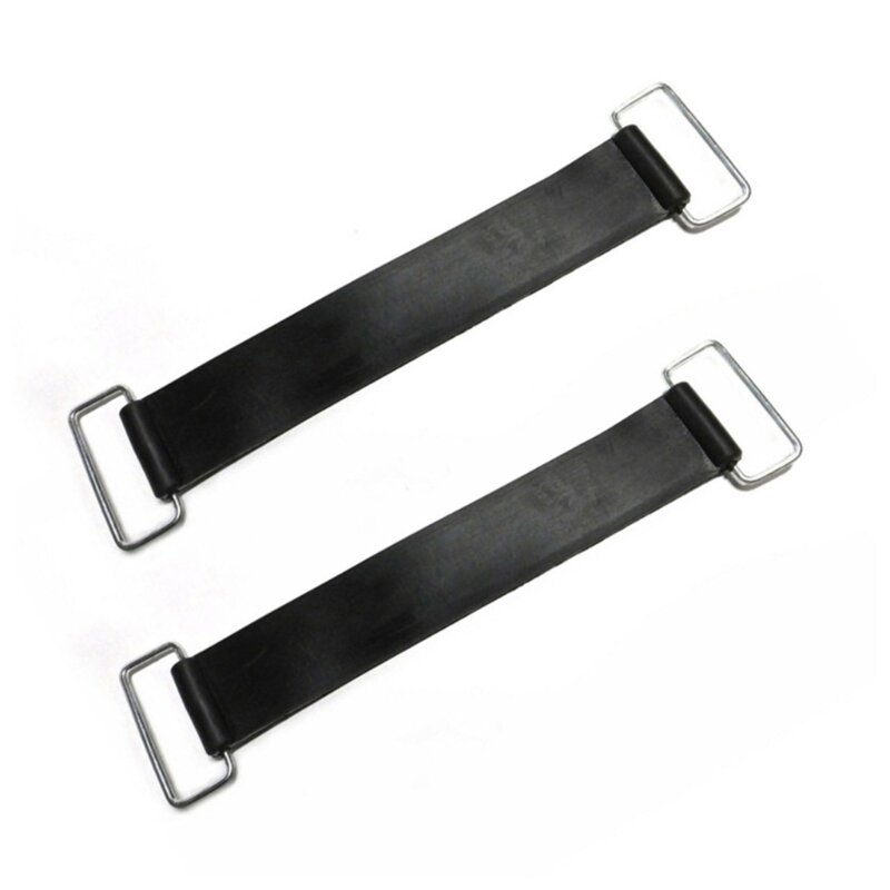 Cintura in gomma Elastico da 7 pollici pollice Fibbia in metallo Cinghie per batteria in gomma per Cintura porta fascia