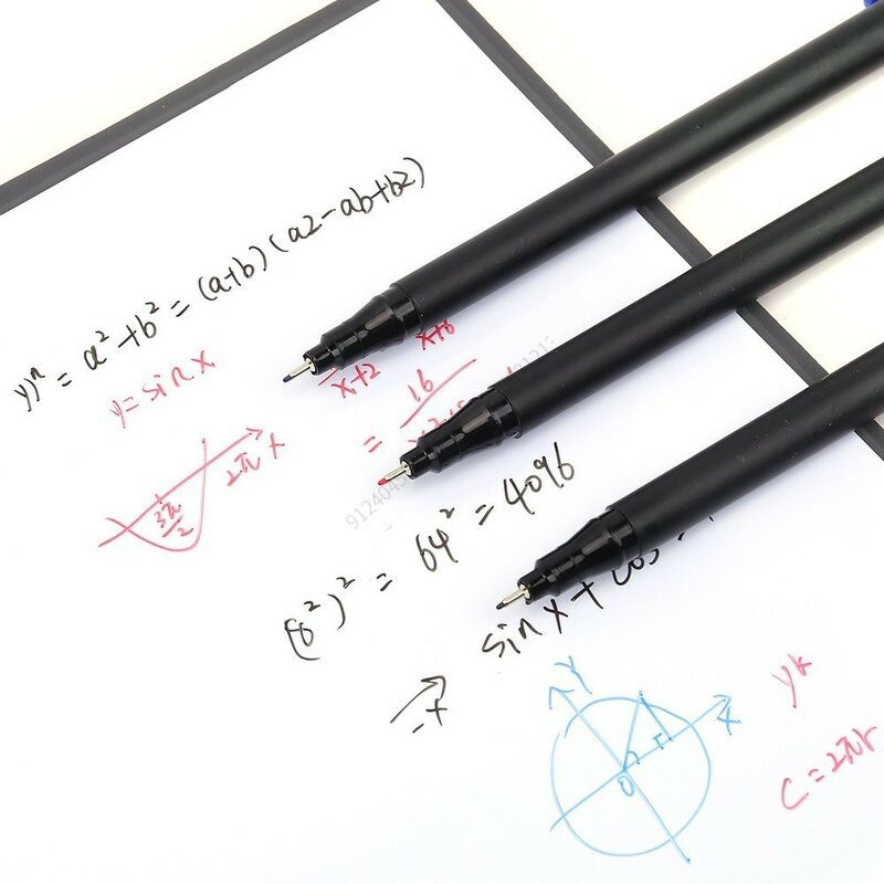 1/3PCS 0.5mm Dry Erase Art Markers Pens Erasable Whiteboard Marker Pen Office School Meeting record Stationery Extra Fine Tip