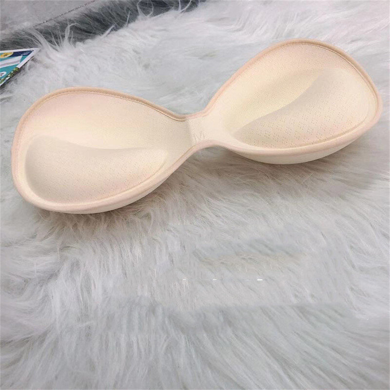 6cm 3D sollevare le imbottiture del reggiseno in spugna per Bikini intimo donna sollevamento del seno imbottito fodera del reggiseno costume da bagno inserti del reggiseno Pad