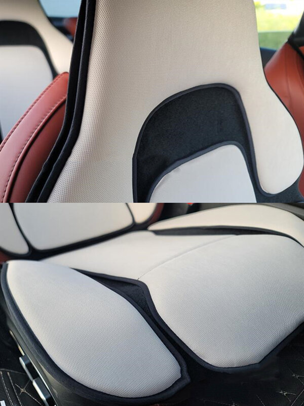 Pokrowce na siedzenia samochodowe sportowa tkanina siateczkowa poduszka wyścigi uniwersalne dla Porsche Ferrari mercedes-benz BMW LEXUS AUDI TOYOTA RENAULT NISSAN HONDA