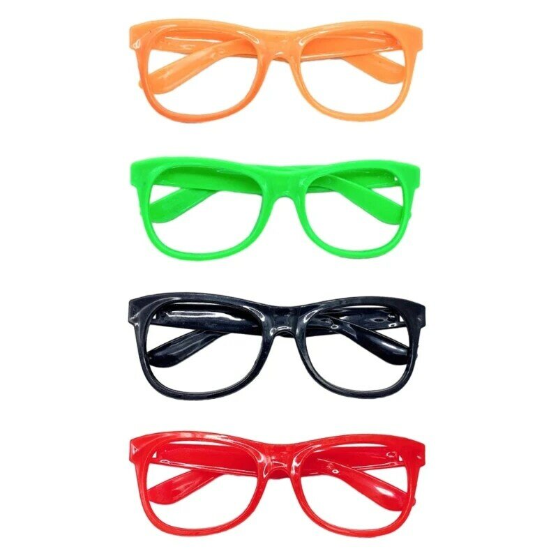 Kacamata Plastik Alat Peraga Foto Pesta Kacamata Pura-pura Menyenangkan untuk Pesta Tahun Baru. Pengiriman drop