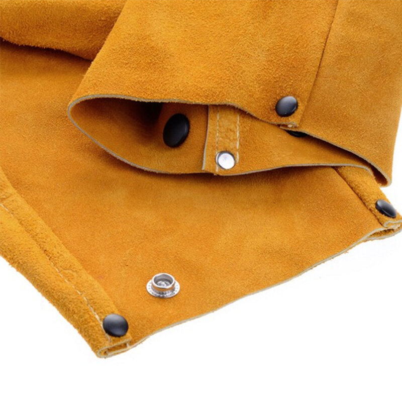 XL Electric Welding Sleeve Cow Leather Lengthened High Temperature Operation Welder Hand Sleeve Cow 44-2124 Long Sleeve