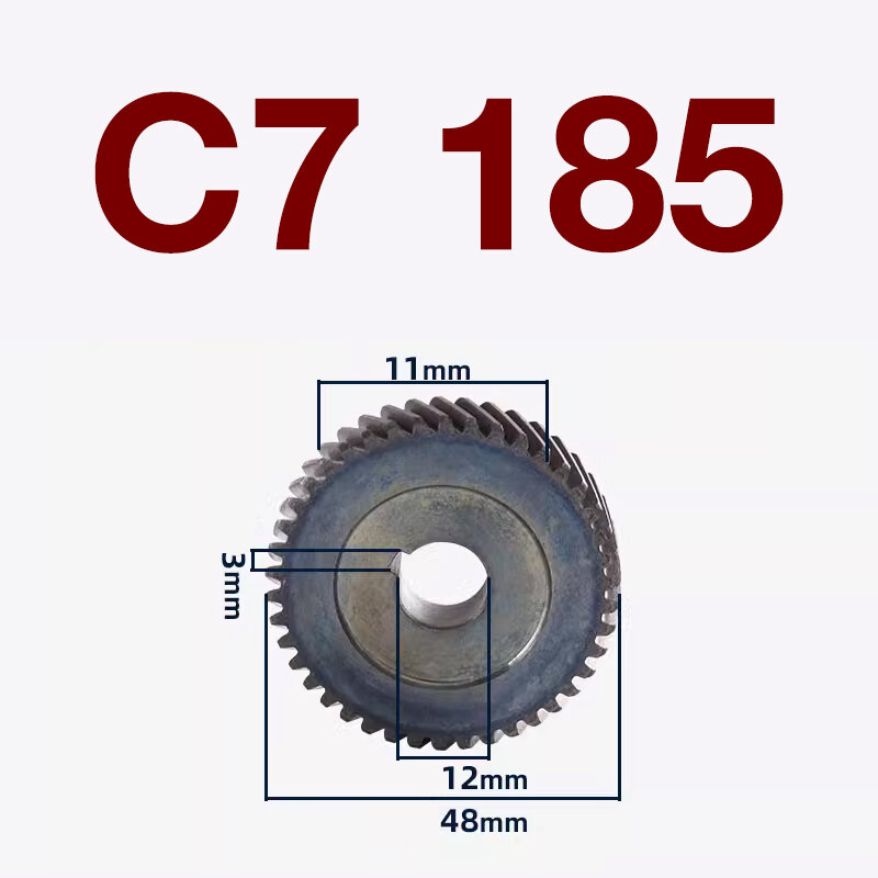 Engranajes de sierra Circular C7, accesorios de repuesto para Hitachi C7 185, 7 pulgadas, herramientas eléctricas, piezas de engranajes