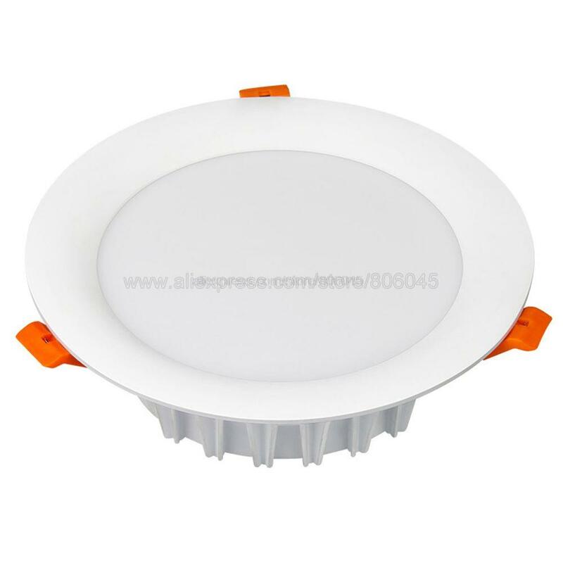 MiBoxer18W RGB + CCT LED Downlight Reccessed Light FUT065 AC85-265V WiFi 호환 2.4G 4 구역 무선 원격 및 APP 제어