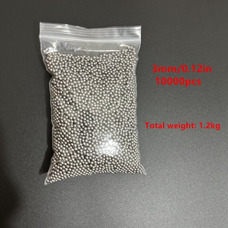 Стальные шарики малого размера 10000pcs1, упаковка 3 мм/3,5 дюйма и мм/дюйма, Высокоуглеродистая сталь, промышленный материал, точная яркая поверхность