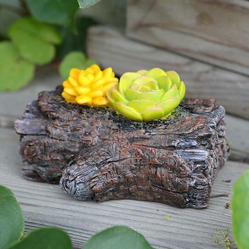 Chiave esterna Hider falso Rock Log Turtle Statue Key Safe Holder pietre Decorative da giardino con dispositivi per nascondere le chiavi tempo in resina