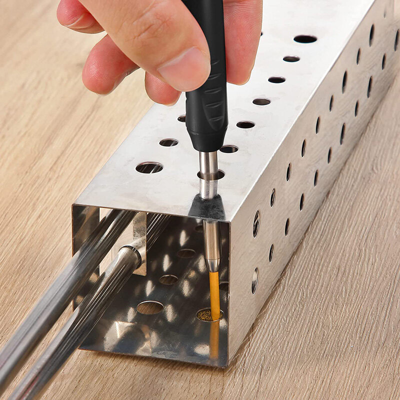 Solid Carpenter ดินสอเติมเงินหลุมลึก Mechanical ปากกาสำหรับไม้แก้วโลหะเครื่องหมายชุดกล่องเครื่องมือสำหรับงานไม้สถาปนิก
