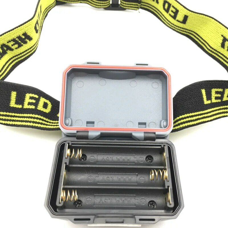 Zk20 LED 헤드 라이트, 자전거 램프, 적외선 광선, 미니 방수, 600Lm, 4 가지 모드 R3 + 2 LED, 3xAAA 헤드램프, 헤드밴드 포함