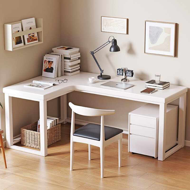 Многофункциональный настольный органайзер для чтения, L-образный сидячий компьютерный стол, вспомогательный офисный аксессуар, игровая мебель для дома