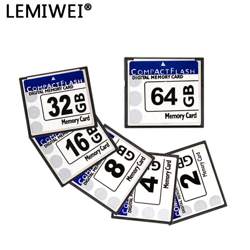 Lemiwei CF karta C10 kompaktowa karta pamięci Flash 32GB 64GB 16GB 256MB 512MB 1GB 2GB 4GB 8GB szybka karta Memoria do aparatu
