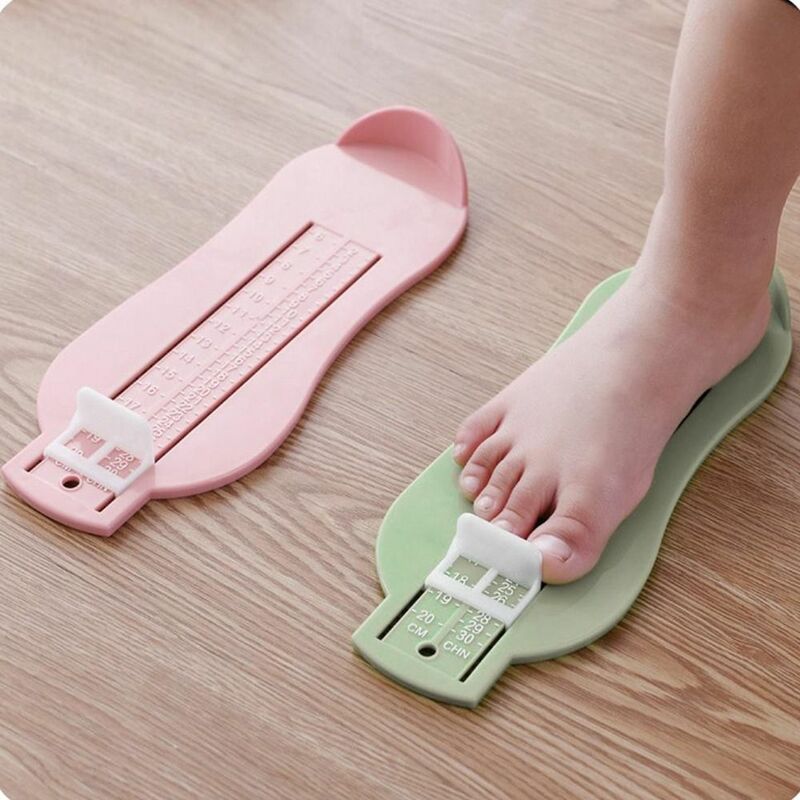 Herramienta de plástico Universal para el cuidado de los pies, accesorio para medir el tamaño de los zapatos, regla para niños