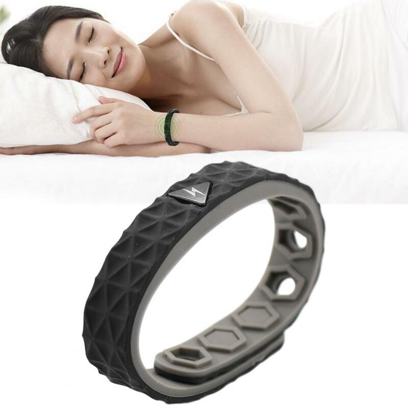 Useful Flexible Non-Fading Outdoor Sports Anti-static Bracelet for Women Sports Bracelet Silicone Bracelet